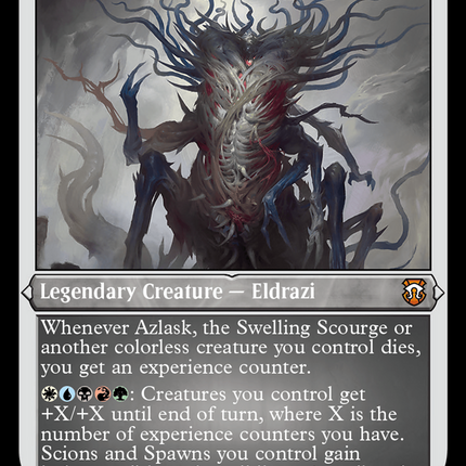 Azlask, the Swelling Scourge (M3C-017) - Modern Horizons 3 Commander Etched Foil