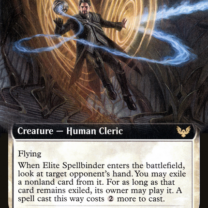 Elite Spellbinder (STX-289) - Strixhaven: School of Mages: (Extended Art)