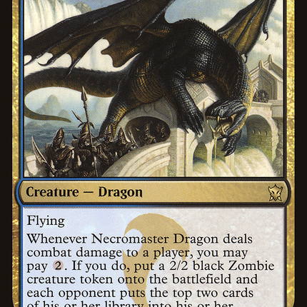 Necromaster Dragon (DTK-226) - Dragons of Tarkir Foil
