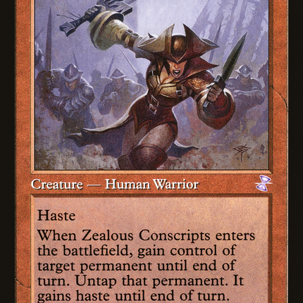 Zealous Conscripts (TSR-354) - Time Spiral Remastered