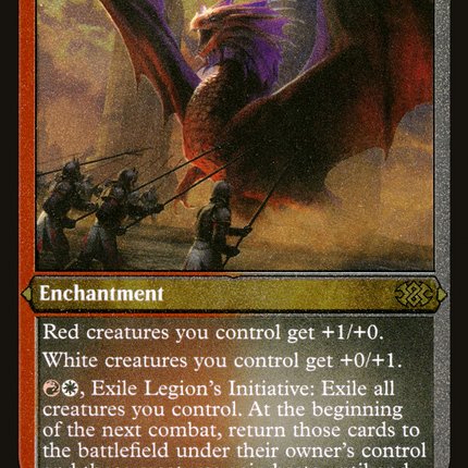 Legion's Initiative (Foil Etched) (2X2-517) - Double Masters 2022 Foil