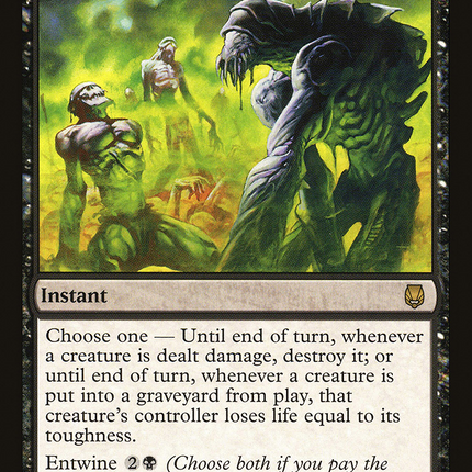 Shriveling Rot (DST-054) - Darksteel Foil