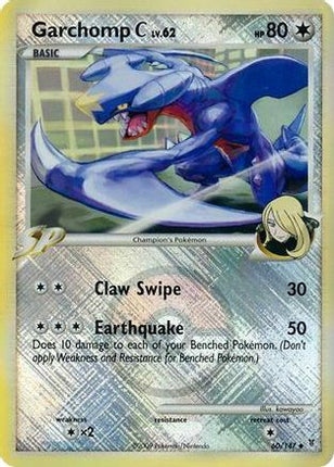 Garchomp C 060/147  - Reverse Holofoil League & Championship Cards - Promo