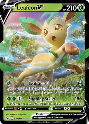 Leafeon V SWSH194/307  - Holofoil SWSH Sword & Shield Promo Cards - Promo