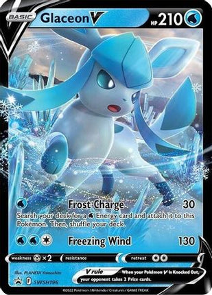 Glaceon V SWSH196/307  - Holofoil SWSH Sword & Shield Promo Cards - Promo