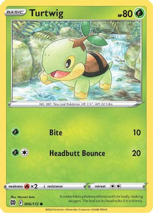 Turtwig 006/172  SWSH09 Brilliant Stars - Common