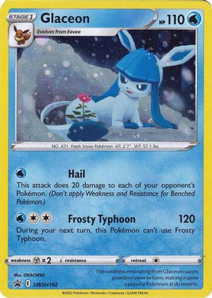 Glaceon SWSH192/307  - Holofoil SWSH Sword & Shield Promo Cards - Promo