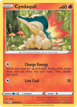 Cyndaquil SWSH221/307  - Holofoil SWSH Sword & Shield Promo Cards - Promo