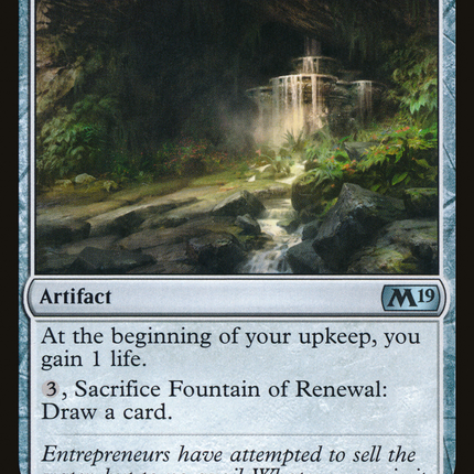 Fountain of Renewal (M19-235) - Core Set 2019 Foil