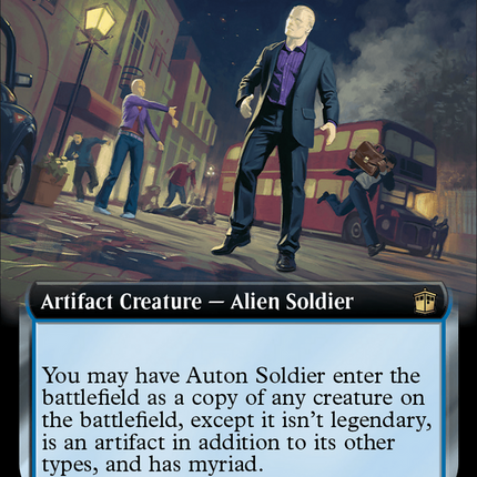Auton Soldier (WHO-353) - Doctor Who: (Extended Art)