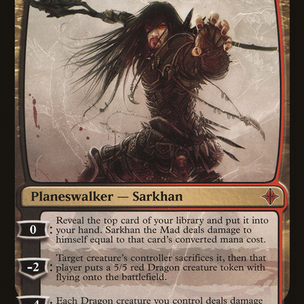 Sarkhan the Mad (ROE-214) - Rise of the Eldrazi Foil