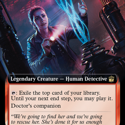 Yasmin Khan (WHO-392) - Doctor Who: (Extended Art)