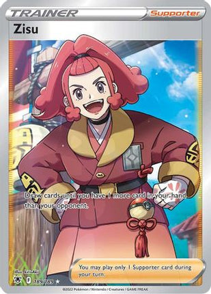 Zisu (Full Art) 189/189  - Holofoil SWSH10 Astral Radiance - Ultra Rare