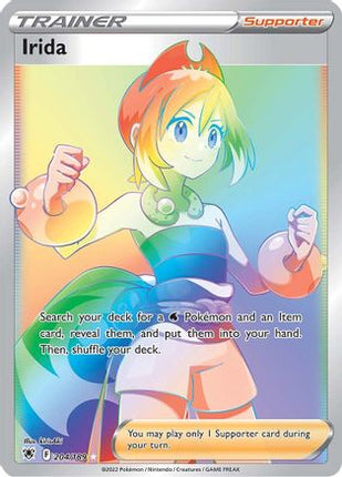 Irida (Secret) 204/189  - Holofoil SWSH10 Astral Radiance - Secret Rare