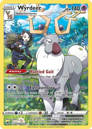 Wyrdeer TG06/TG30  - Holofoil SWSH10 Astral Radiance Trainer Gallery - Ultra Rare