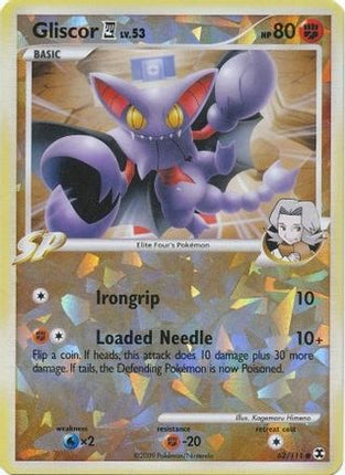 Gliscor E4 062/111  - Reverse Holofoil Miscellaneous Cards & Products - Promo