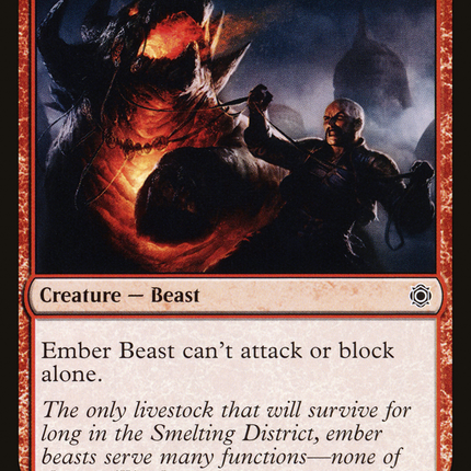 Ember Beast (CN2-155) - Conspiracy: Take the Crown