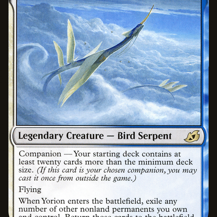 Yorion, Sky Nomad (IKO-232) - Ikoria: Lair of Behemoths: (companion) Foil