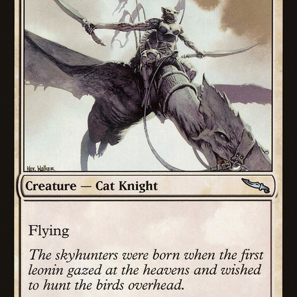 Leonin Skyhunter (MRD-011) - Mirrodin Foil
