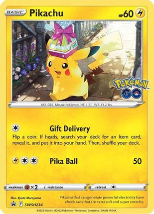 Pikachu SWSH234/307  - Holofoil SWSH Sword & Shield Promo Cards - Promo