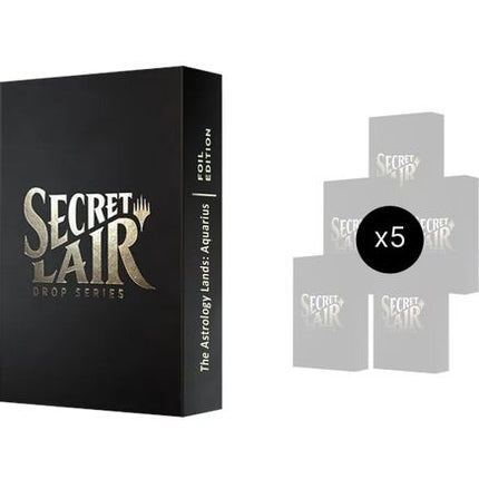 Secret Lair Drop: Astrology Lands (Aquarius) Bundle - Traditional Foil Edition