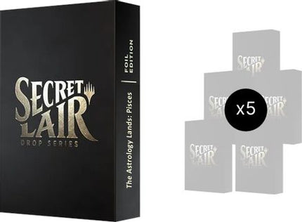 Secret Lair: Astrology Lands (Pisces) Bundle - Traditional Foil Edition