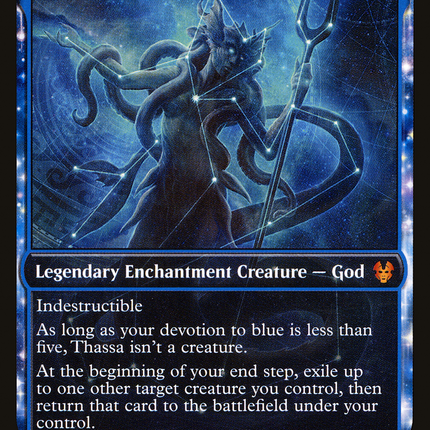Thassa, Deep-Dwelling (THB-261) - Theros Beyond Death: (enchantment, Showcase)