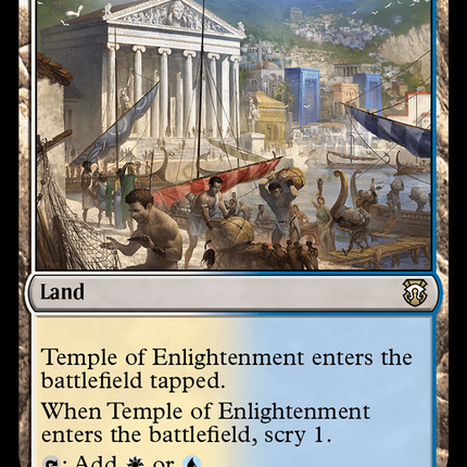 Temple of Enlightenment (M3C-386) - Modern Horizons 3 Commander Foil