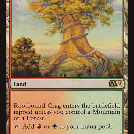 Rootbound Crag (M12-228) - Magic 2012 Foil