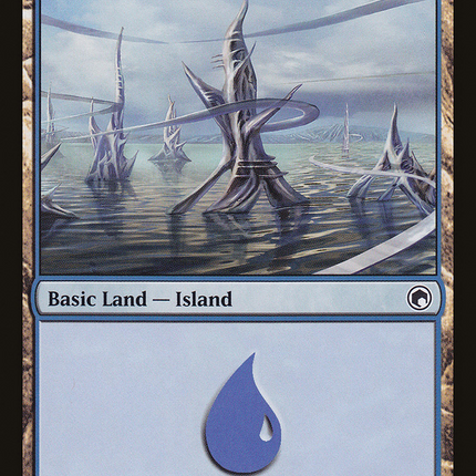 Island (SOM-236) - Scars of Mirrodin