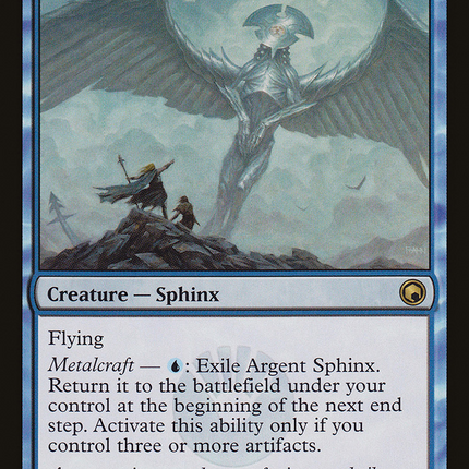 Argent Sphinx (SOM-028) - Scars of Mirrodin Foil
