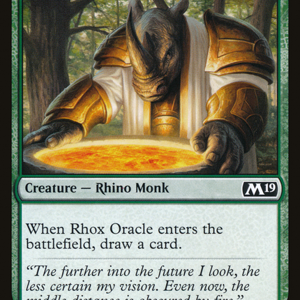 Rhox Oracle (M19-198) - Core Set 2019 Foil