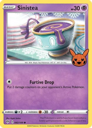 Sinistea 082/189  Trick or Trade BOOster Bundle - Promo