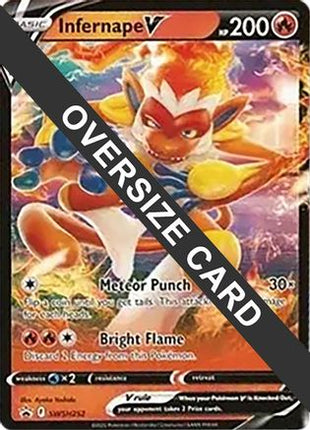 Infernape V - SWSH252 SWS252  - Holofoil Jumbo Cards - Promo