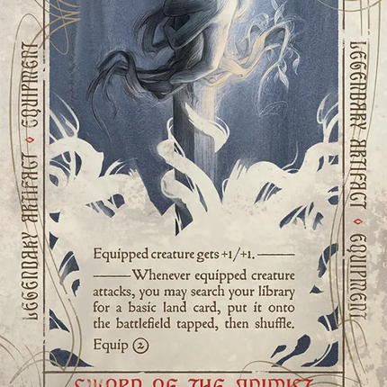 Sword of the Animist (SLD-1642) - Secret Lair Drop (Borderless)