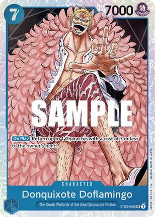 Donquixote Doflamingo (ST03-009) - Starter Deck 3: The Seven Warlords of The Sea
