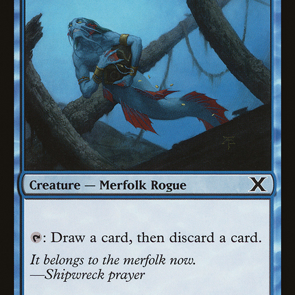 Merfolk Looter (10E-092) - Tenth Edition