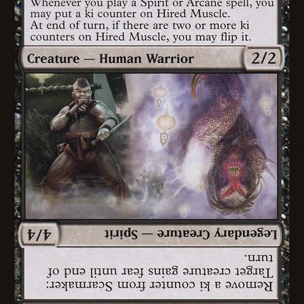 Hired Muscle // Scarmaker (BOK-069) - Betrayers of Kamigawa Foil