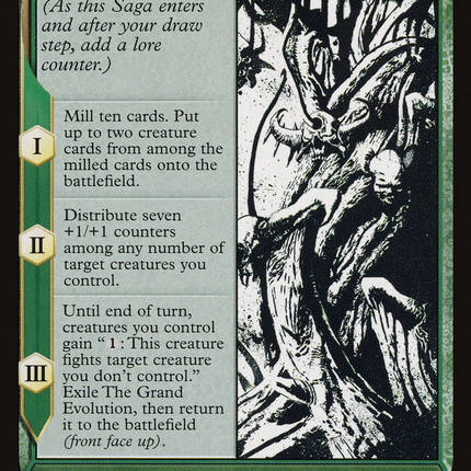 Vorinclex // The Grand Evolution (MOM-301) - March of the Machine: (Showcase) (Borderless) Foil