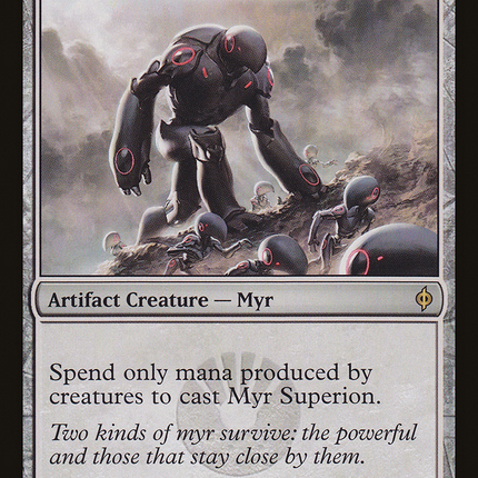 Myr Superion (NPH-146) - New Phyrexia Foil