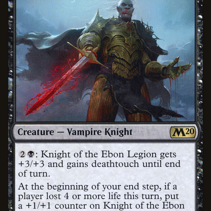 Knight of the Ebon Legion (M20-105) - Core Set 2020