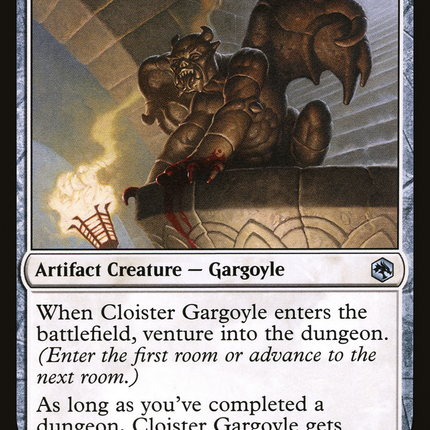 Cloister Gargoyle (AFR-007) - Adventures in the Forgotten Realms