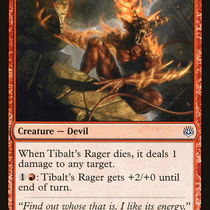 Tibalt's Rager (WAR-147) - War of the Spark Foil