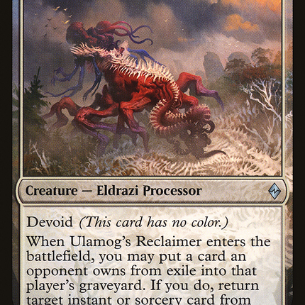 Ulamog's Reclaimer (BFZ-068) - Battle for Zendikar: (devoid) Foil