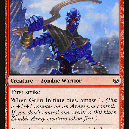Grim Initiate (WAR-130) - War of the Spark Foil
