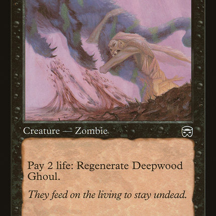 Deepwood Ghoul (MMQ-131) - Mercadian Masques Foil