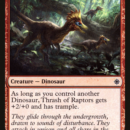 Thrash of Raptors (XLN-168) - Ixalan Foil