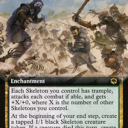 Skeletal Swarming (AFR-389) - Adventures in the Forgotten Realms: (Extended Art)