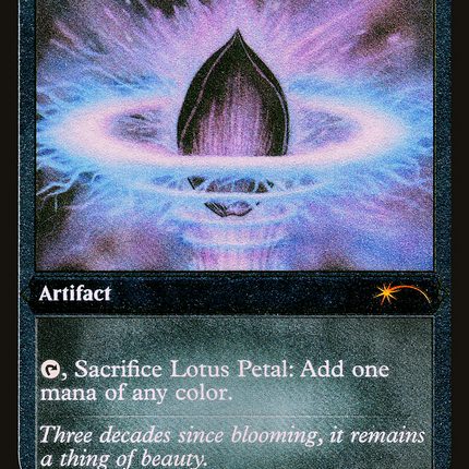 Lotus Petal (Foil Etched) (UMP-001) - 30th Anniversary Misc Promos Foil