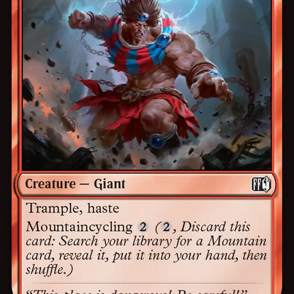 Hill Gigas (FIN-141) - FINAL FANTASY Foil
